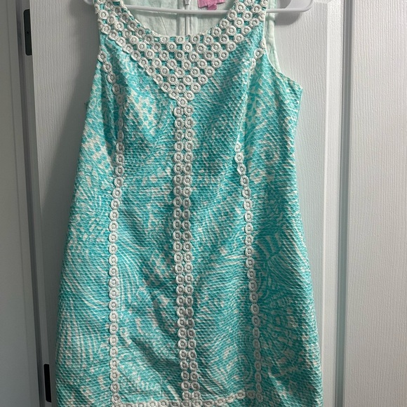 Lilly Pulitzer Dresses & Skirts - Lilly Pulitzer MacFarlane Shorely Blue Sea Cups Shift Dress